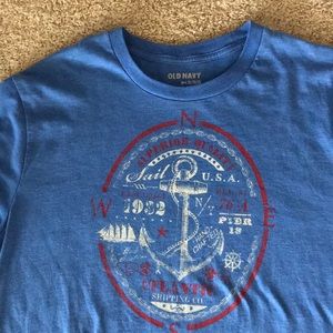 💎MENS NWOT-XL, “Old Navy”, nautical T-shirt